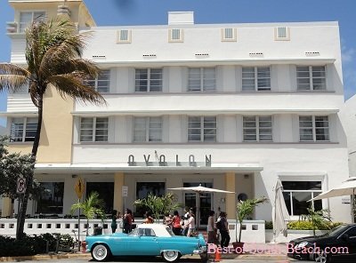 Hotel Avalon in South Beach Miami Florida on Ocean Drive